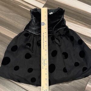 Cherokee Black Velvet Formal Dress